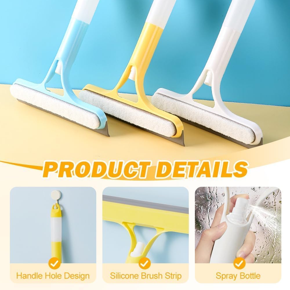 SprayNShine - 3 in 1 Window Cleaner Tool with Sprayer