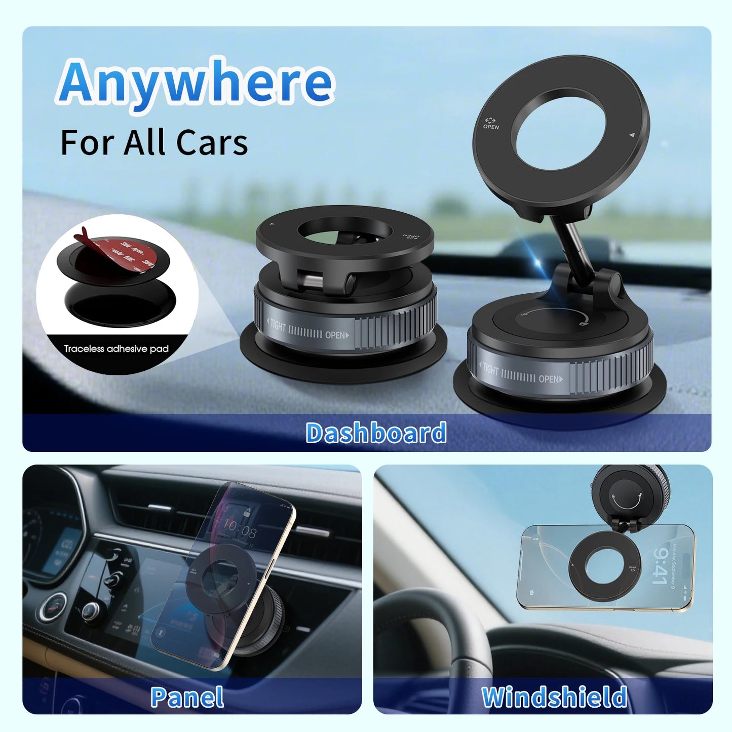 Magit - Magnetic Phone Holder (Universal Use)