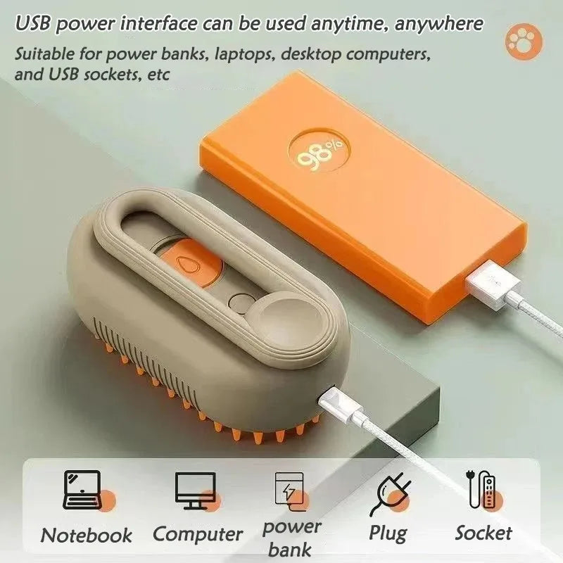 PurrfectSteam™ Grooming Brush