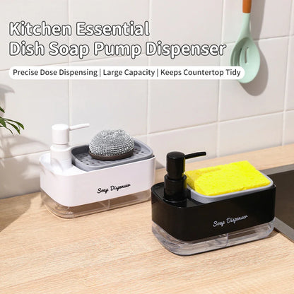 SpongeMate - Dual Soap Dispenser