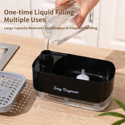 SpongeMate - Dual Soap Dispenser